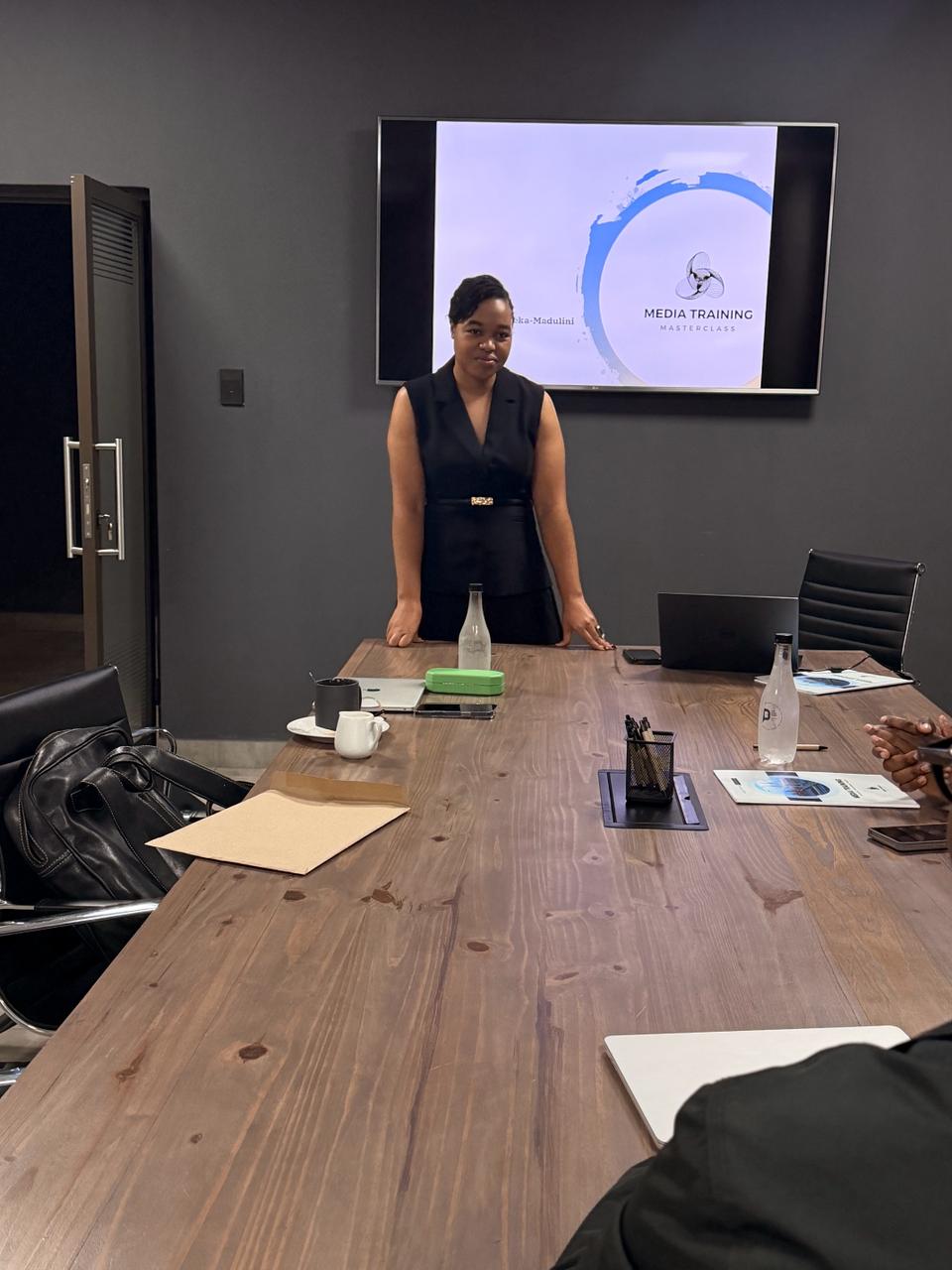 Media Training Masterclass session